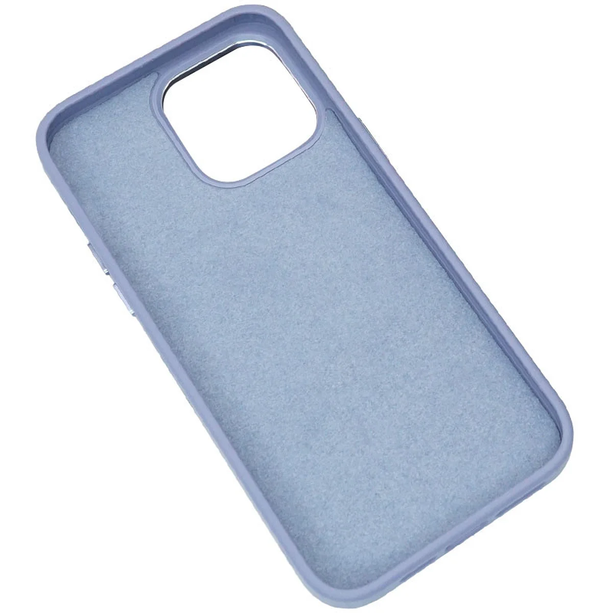 Кожаный чехол Bonbon Leather Metal Style with MagSafe для Apple iPhone 13 Pro Max (6.7") Голубой / Mist blue