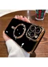 Силіконовий чохол "Luxury Plating" with MagSafe + скло на камеру для Apple iPhone 12 Pro Max Чорний