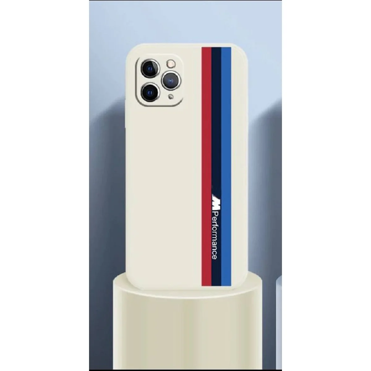 Силиконовый чехол "BMW" для iPhone 13 Pro Белый