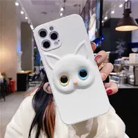Силиконовый чехол "3D Cat " для Apple iPhone 13 Pro Max 