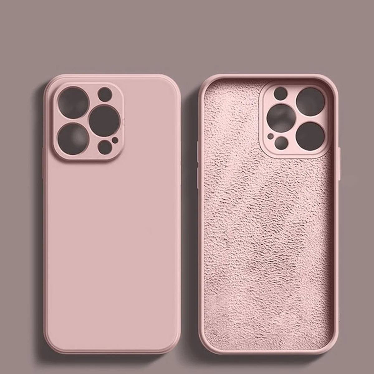 Силіконовий чохол Soft Touch для iPhone 13 Pro Рожевий