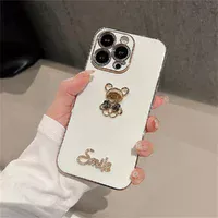 Силиконовый чехол "Gem Bear Bling Smiley"  для Apple iPhone  12 Pro  