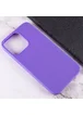 Силиконовый чехол Candy для Apple iPhone 13 Pro (6.1") Сиреневый