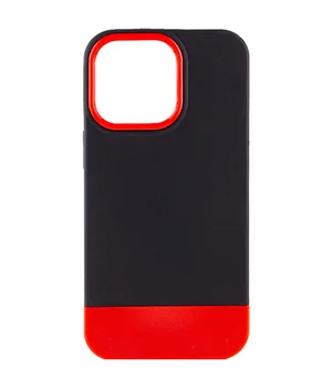 Чохол TPU+PC Bichromatic для Apple iPhone 13 Pro (6.1") Black / Red