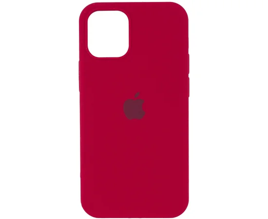 Чохол Silicone Case Full Protective (AA) для Apple iPhone 13 Pro (6.1 ") Червоний / Rose Red