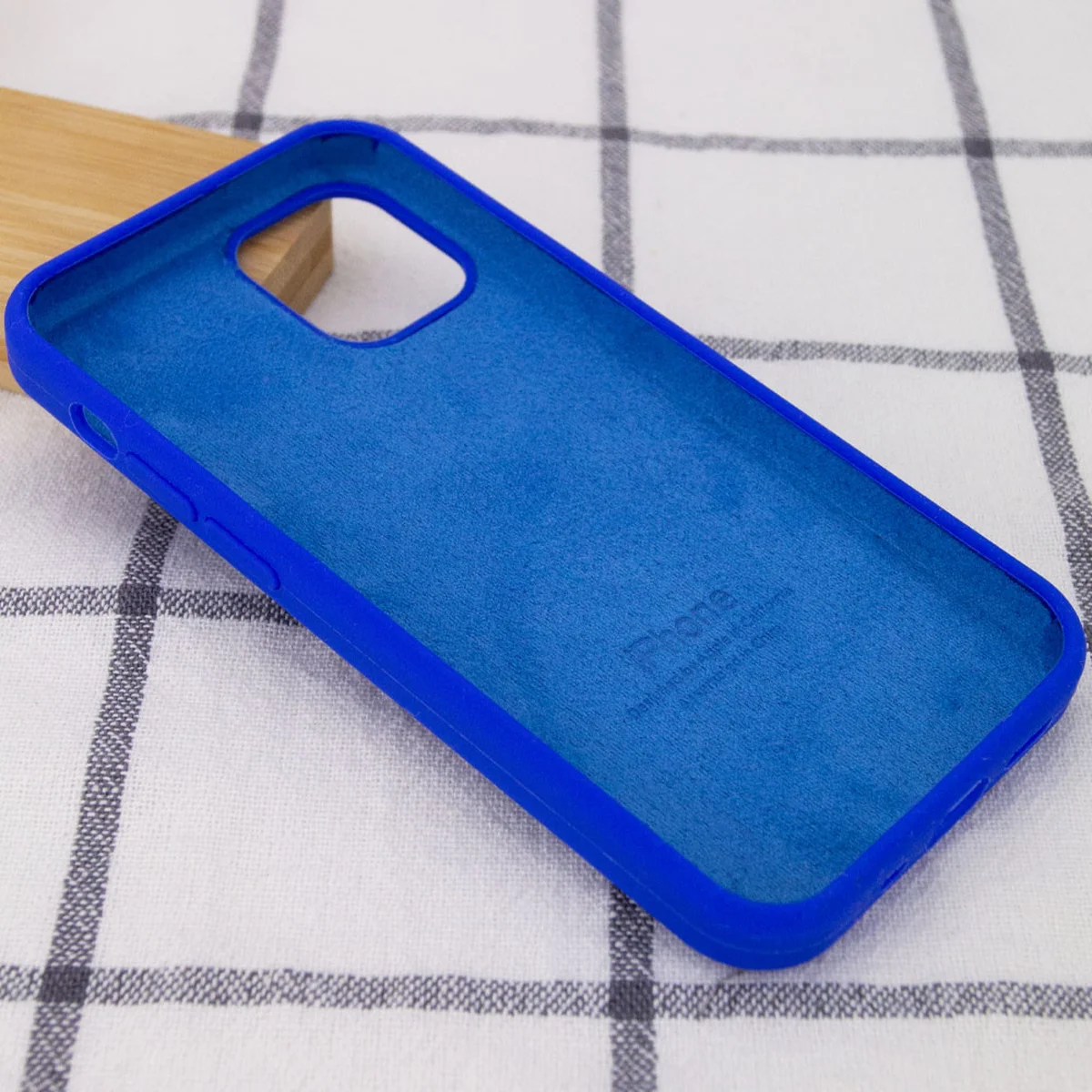 Чехол Silicone Case Full Protective (AA) для Apple iPhone 13 Pro (6.1") Синий / Shiny blue