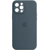 Чехол Silicone Case Full Camera Protective (AA) для Apple iPhone 13 Pro (6.1") Синий / Abyss Blue