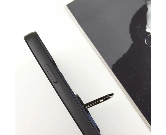 Ударопрочный чехол Camshield Serge Ring для Apple iPhone 13 Pro (6.1") Синий