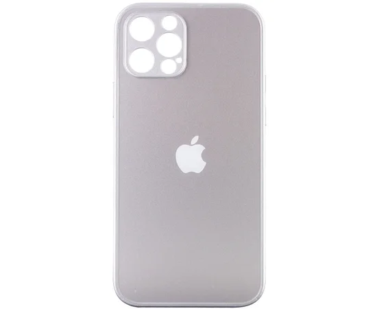 TPU+Glass чехол Matte Candy Full camera для Apple iPhone 13 Pro (6.1") Белый