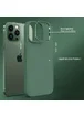 TPU чехол Bonbon Metal Style для Apple iPhone 13 Pro (6.1") Зеленый / Pine green
