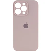 Чехол Silicone Case Full Camera Protective (AA) для Apple iPhone 13 Pro (6.1") Серый / Lavender