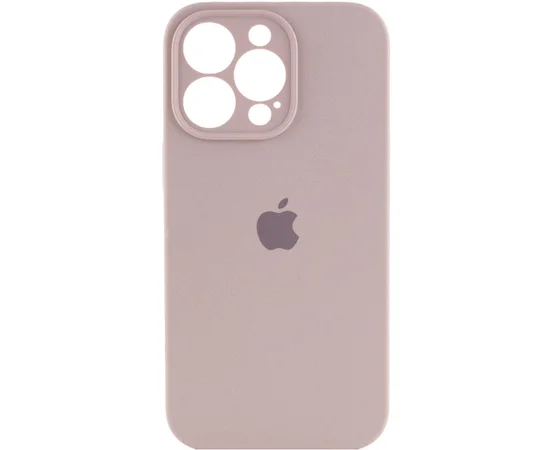 Чехол Silicone Case Full Camera Protective (AA) для Apple iPhone 13 Pro (6.1") Серый / Lavender