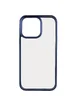 TPU+PC чехол Chrome Buttons для Apple iPhone 13 Pro (6.1") Синий