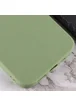 Силиконовый чехол Candy для Apple iPhone 13 Pro (6.1") Фисташковый