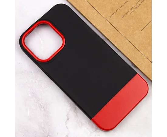 Чехол TPU+PC Bichromatic для Apple iPhone 13 Pro (6.1") Black / Red