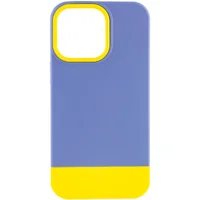 Чехол TPU+PC Bichromatic для Apple iPhone 13 Pro (6.1") Blue / Yellow