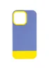 Чехол TPU+PC Bichromatic для Apple iPhone 13 Pro (6.1") Blue / Yellow