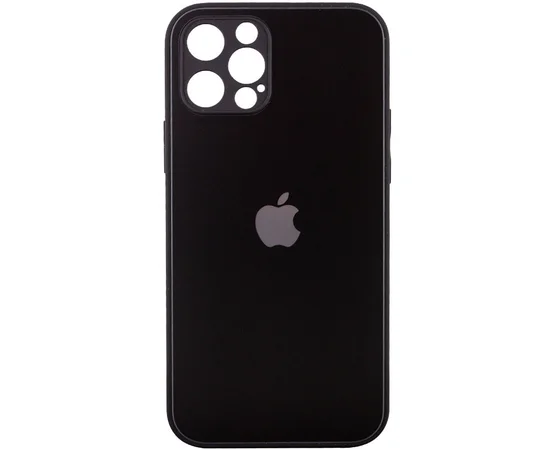 TPU+Glass чехол Matte Candy Full camera для Apple iPhone 13 Pro (6.1") Черный