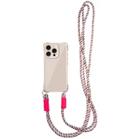 Чехол TPU CrossBody with straps для Apple iPhone 13 Pro (6.1") Antique White