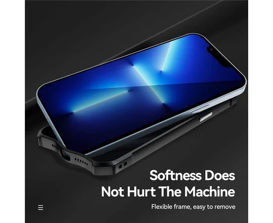 Чехол TPU Ease Black series для Apple iPhone 13 Pro (6.1") Черный