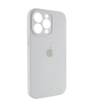 Чохол Silicone Case Full Camera Protective (AA) для Apple iPhone 13 Pro (6.1") Білий / White