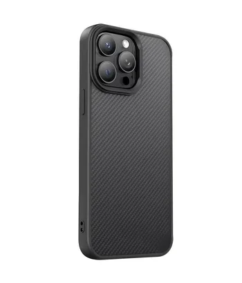 TPU чохол Carbon Protective with Magsafe для Apple iPhone 13 Pro (6.1") Black TPU чохол Carbon Protective with Magsafe для Apple iPhone 13 Pro (6.1") Black