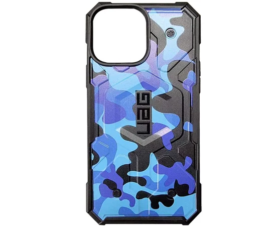 Удароміцний чохол UAG Pathfinder with MagSafe Camo для Apple iPhone 13 Pro (6.1") Синій