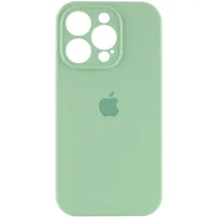 Чехол Silicone Case Full Camera Protective (AA) для Apple iPhone 13 Pro (6.1") Зеленый / Pistachio