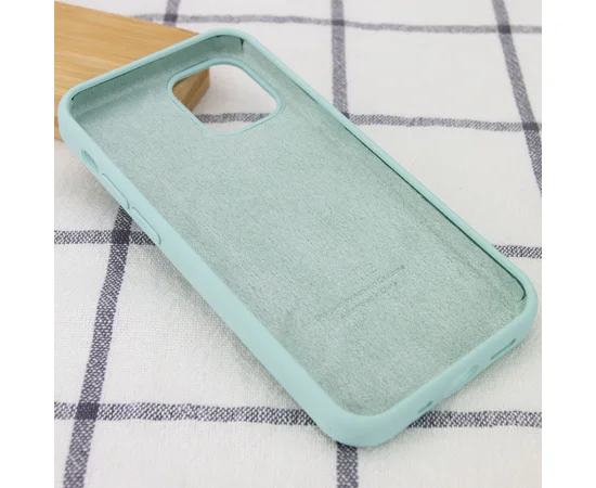 Чехол Silicone Case Full Protective (AA) для Apple iPhone 13 Pro (6.1") Бирюзовый / Beryl