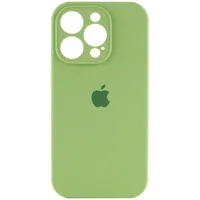 Чохол Silicone Case Full Camera Protective (AA) Apple iPhone 13 Pro (6.1") М'ятний / Mint / PVH