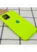 Чехол Silicone Case Full Protective (AA) для Apple iPhone 13 Pro (6.1") Салатовый / Neon Green