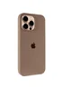 Чехол Silicone Case Full Protective (AA) для Apple iPhone 13 Pro (6.1") Коричневый / Brown
