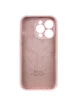 Чехол Silicone Case Full Camera Protective (AA) для Apple iPhone 13 Pro (6.1") Розовый / Chalk Pink