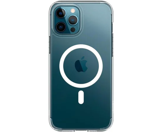 Чохол SGP Ultra Hybrid (MagFit) для Apple iPhone 13 Pro (6.1") Прозорий