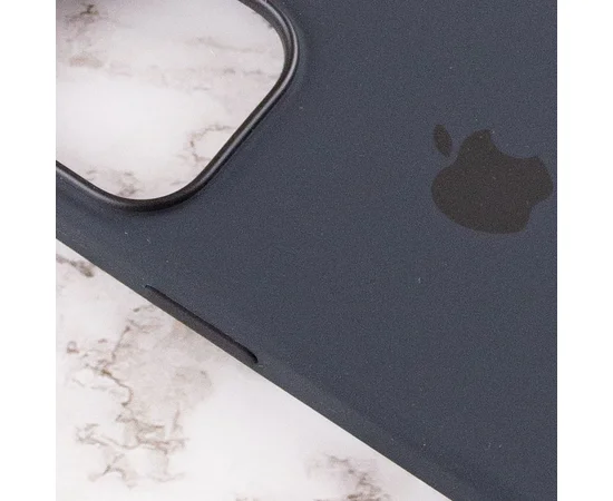 Чехол Silicone case (AAA) full with Magsafe and Animation для Apple iPhone 13 Pro (6.1") Черный / Midnight