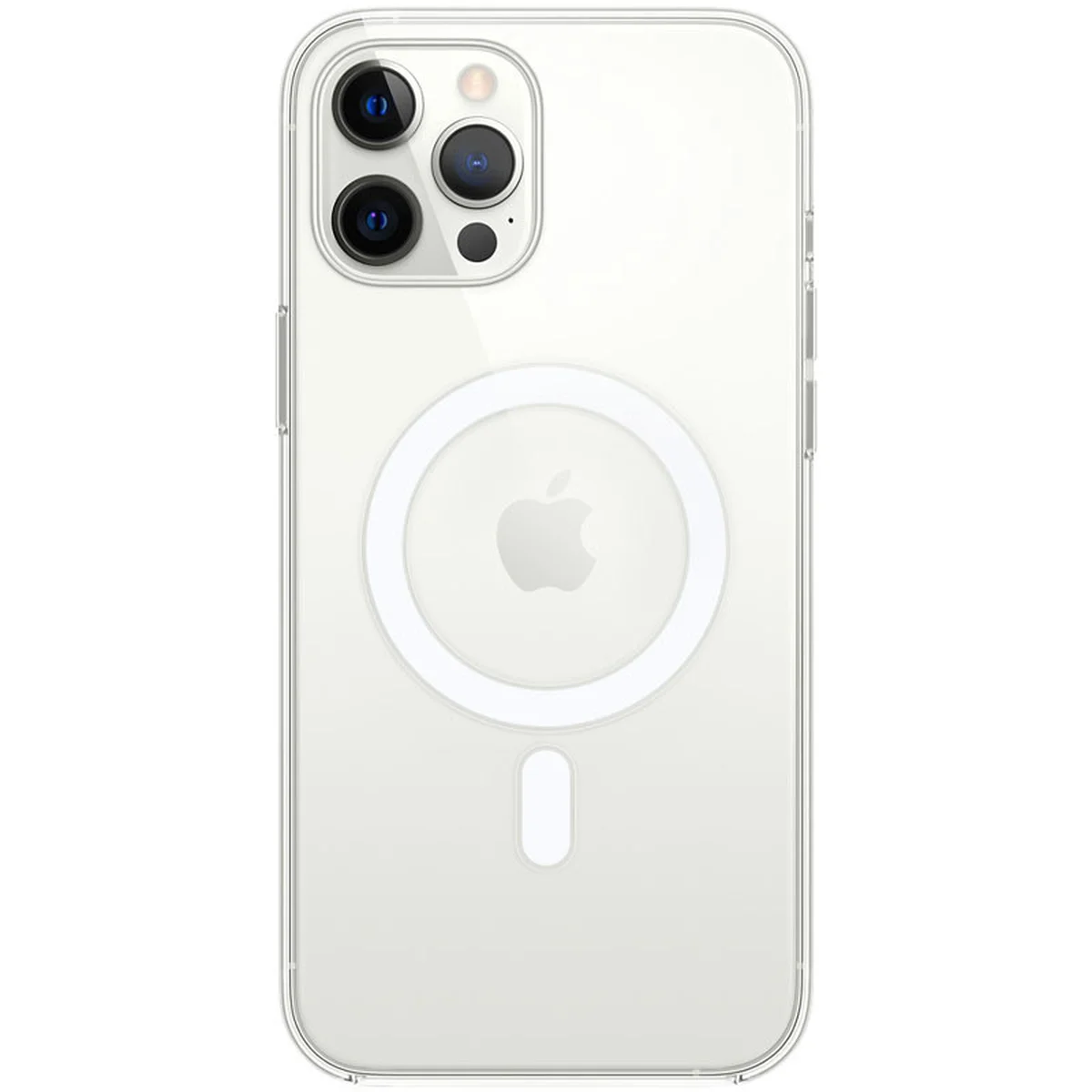 Чехол Clear Case MagSafe (АА) для Apple iPhone 13 Pro (6.1") Прозрачный