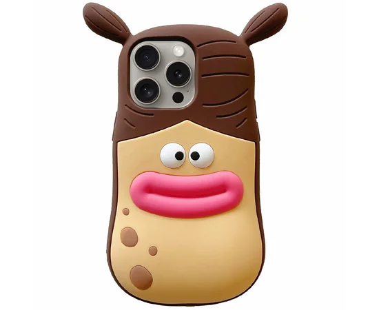 Силиконовый чехол Funny 3D для Apple iPhone 13 Pro (6.1") He