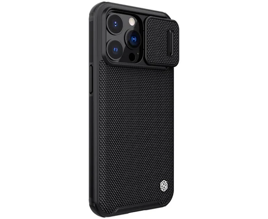 TPU+PC чехол Nillkin Textured Pro для Apple iPhone 13 Pro (6.1") Черный