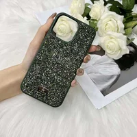 TPU чехол Bling World Rock Diamond для Apple iPhone 13 Pro (6.1") Зеленый
