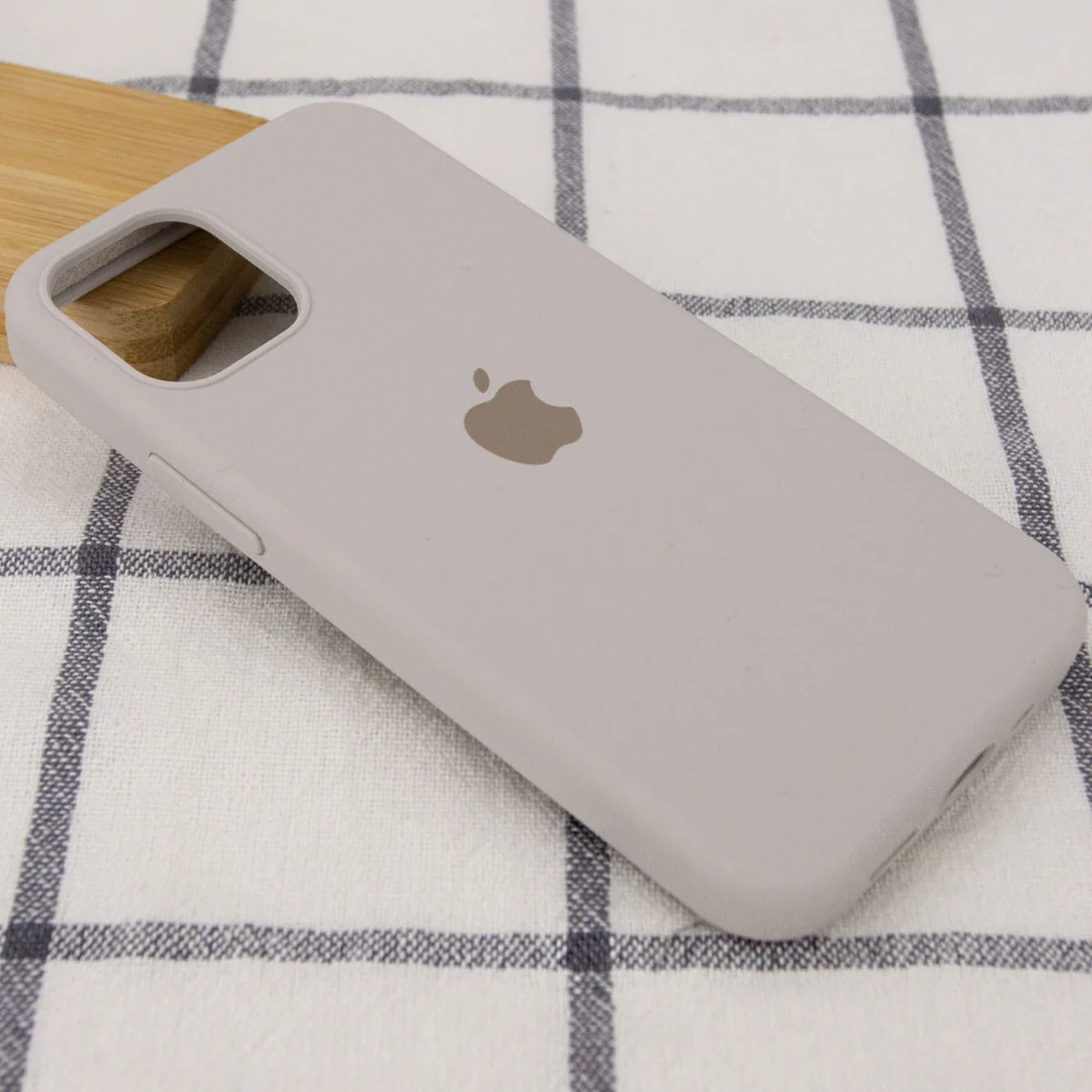 Чехол Silicone Case Full Protective (AA) для Apple iPhone 13 Pro (6.1") Серый / Stone