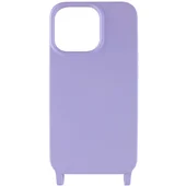 Чехол TPU two straps California для Apple iPhone 13 Pro (6.1") Сиреневый
