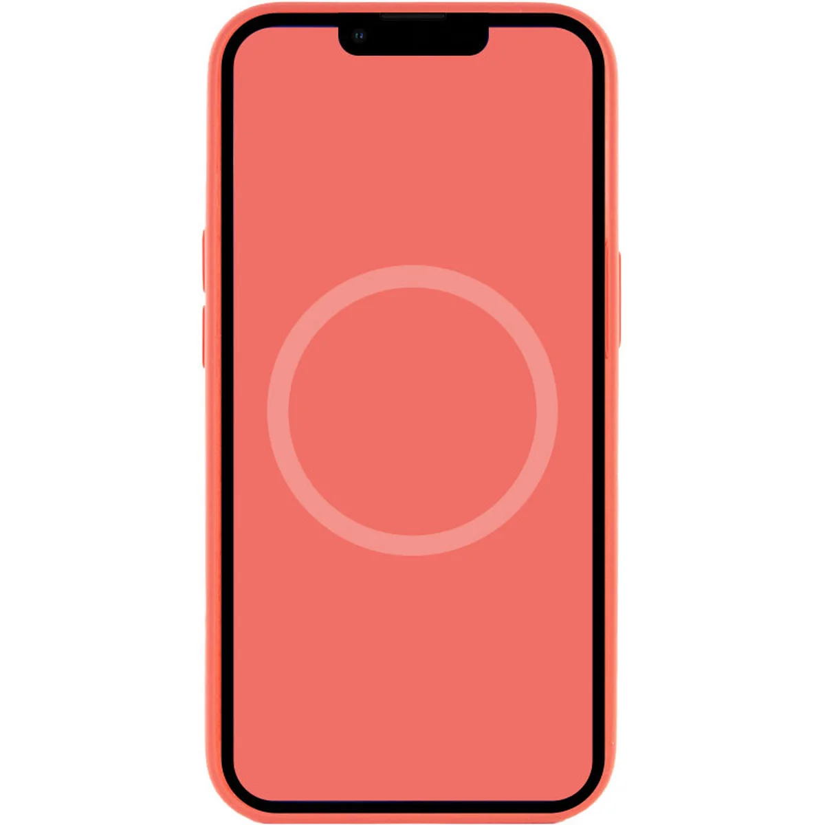 Чохол Silicone case (AAA) full with Magsafe and Animation для Apple iPhone 13 Pro (6.1") Рожевий / Pink Pomelo