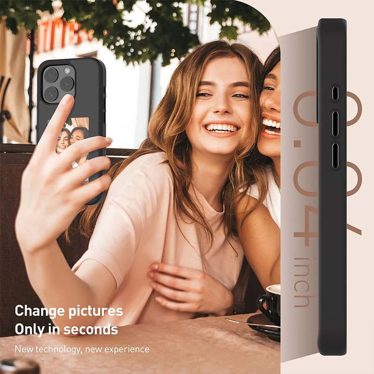 TPU+PC чехол Ink Show 2.0 для Apple iPhone 13 Pro (6.1") Black