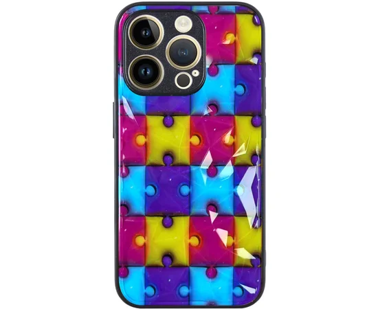 TPU+PC чехол Prisma Fluffie для Apple iPhone 13 Pro (6.1") Puzzle