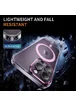 Чехол TPU+PC Colorful with MagSafe для Apple iPhone 13 Pro (6.1") Pink
