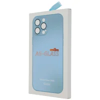 Чехол TPU+Glass Sapphire matte case для Apple iPhone 13 Pro (6.1") Sierra Blue