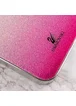 TPU+Glass чехол Swarovski для Apple iPhone 13 Pro (6.1") Малиновый