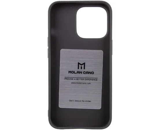 TPU чехол Molan Cano Smooth для Apple iPhone 13 Pro (6.1") Черный