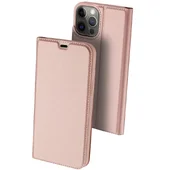 Чохол-книжка Dux Ducis з кишенею для візиток для Apple iPhone 13 Pro (6.1 ") Rose Gold