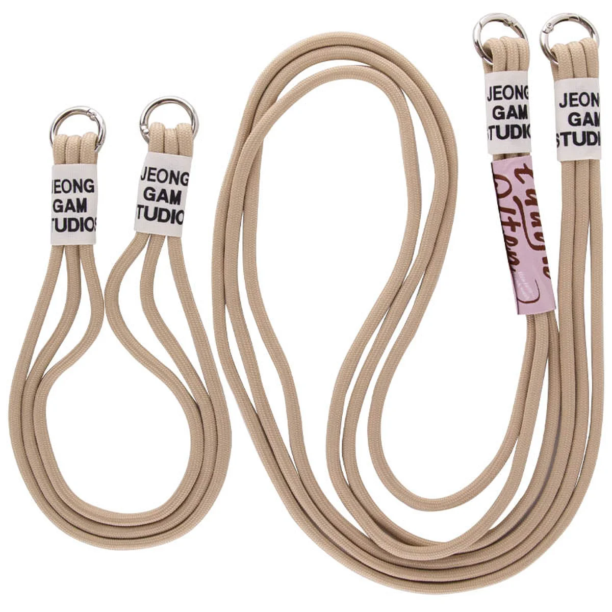 Чехол TPU two straps California для Apple iPhone 13 Pro (6.1") Бежевый / Beige